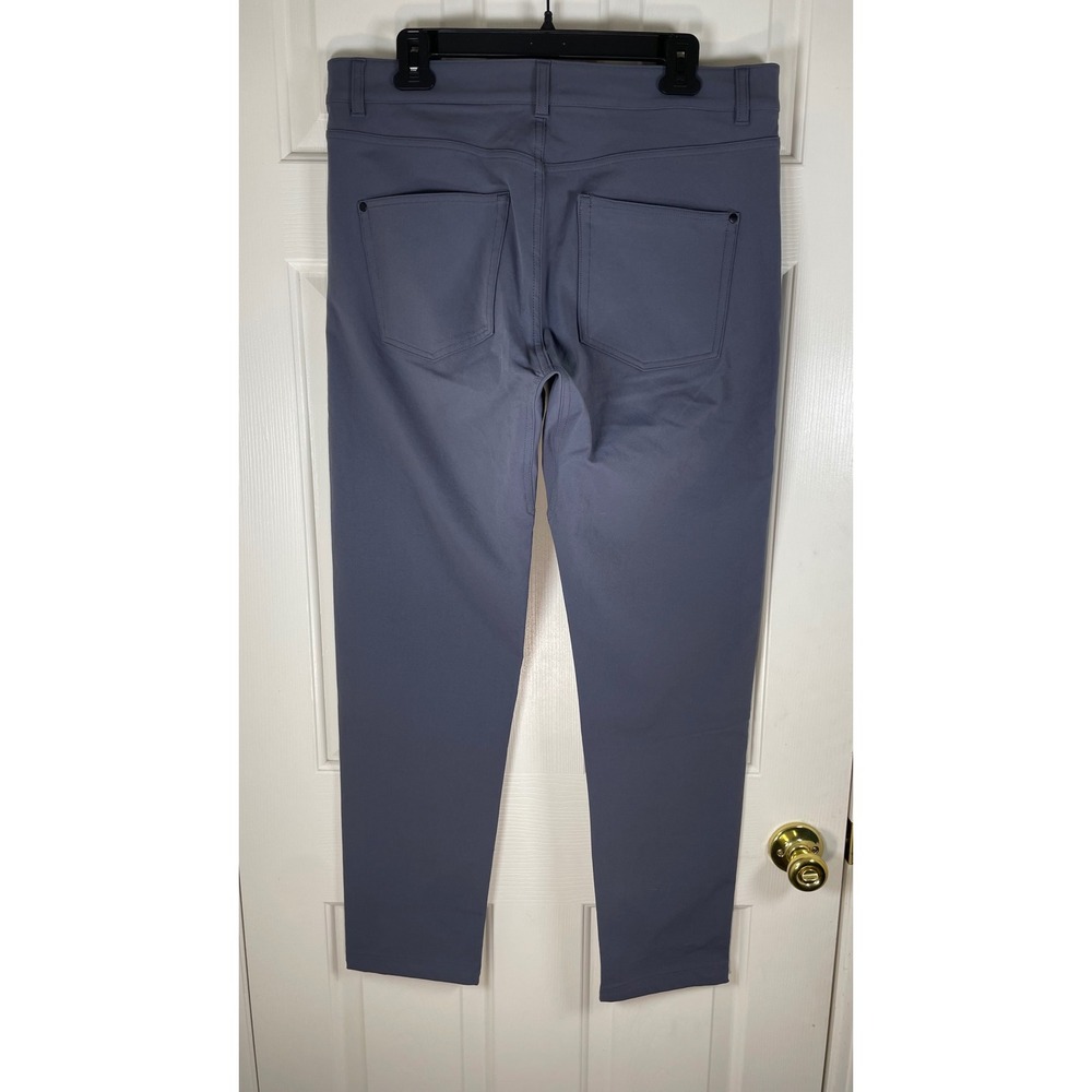 Western Rise Diversion Pants Mens 35 Gray 4-Way Stretch Technical Travel 31" - Picture 3 of 7
